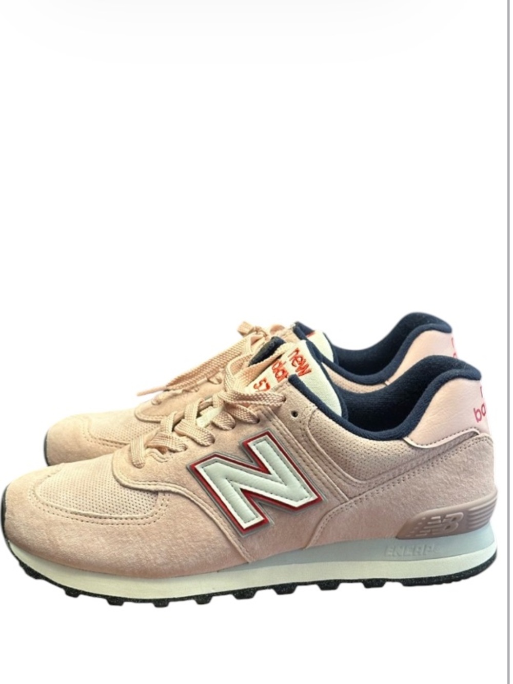 NEW BALANCE 574 women’s Pink Red Blue Style: WL574YP2